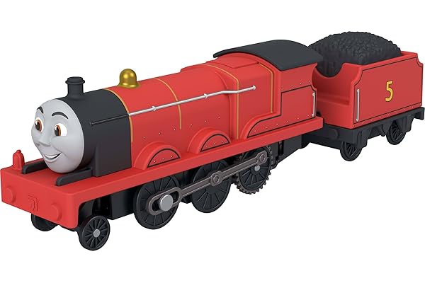 Thomas & Friends by Fisher-Price Motorized Toy Train, Battery-Powered Engine & Cargo Vehicle Featuring Classic Characters (St