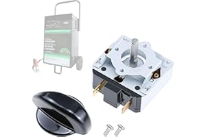 0099000094 135 Minute Charger Timer Kit Compatible for Schumacher PS-3000 PS-5250 PS-8050 PSC-2030T PSW-22 Includes Knob and 