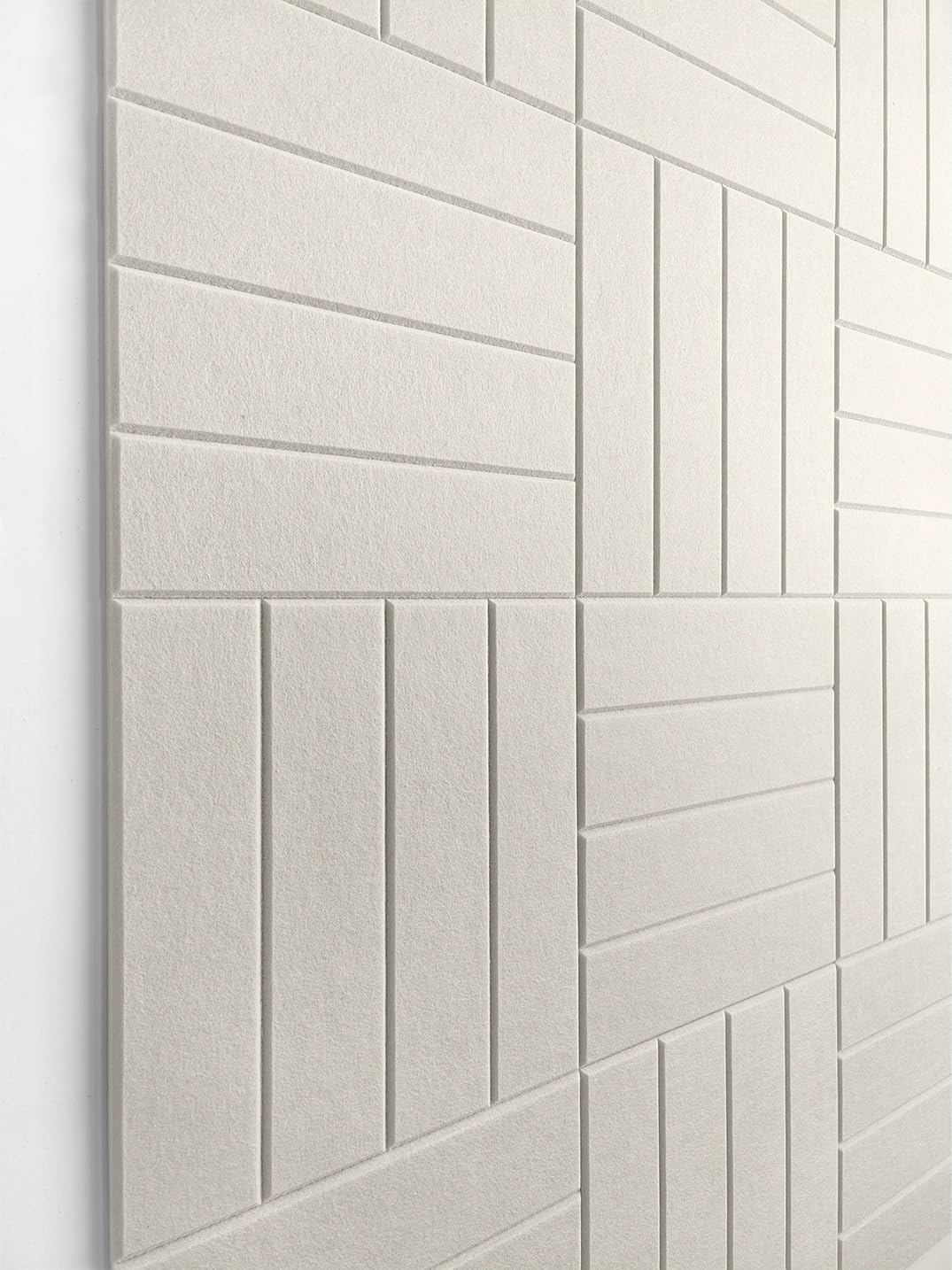 Photo 1 of DECORITA Felt Bulletin Board Tiles | Modern Cork Board Alternative | Large Cork Boards for Walls | Aesthetic Felt Wall Panels for Office & Home Decor | Pinboard & Photo Board (12-Pack) | Beige