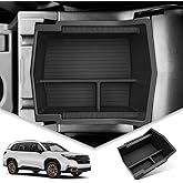 BIBIBO 2025 2026 Forester Center Console Organizer for 2025+ Subaru Forester Premium/Sport/Limited/Touring Console Tray 2025 Subaru Forester Insert Glove Pallet Organizer 2025+ Forester Armrest Tray