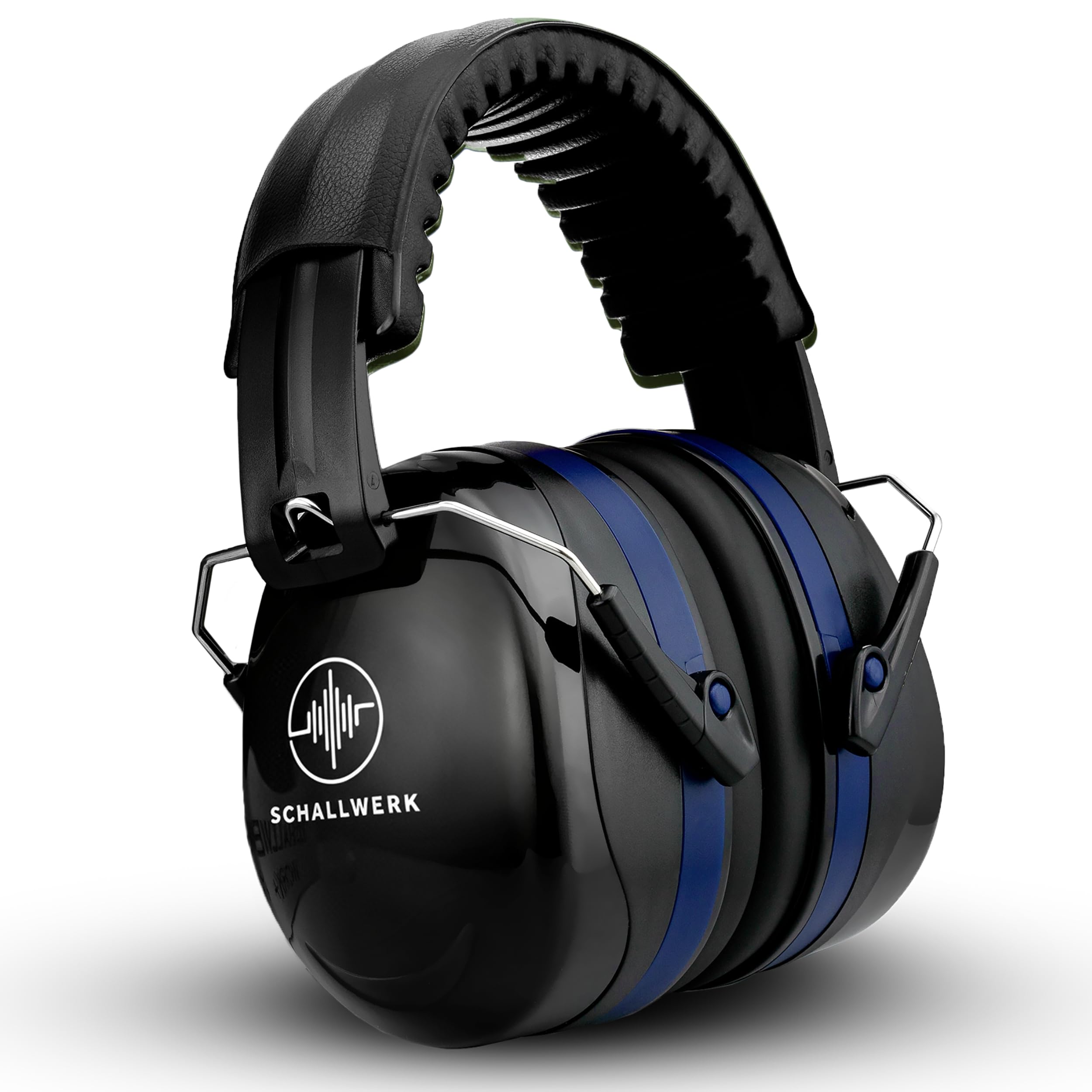 Schallwerk ® Work+ Ear Defenders - Size Adjustable Hearing Protection Earmuffs, Noise Protection Headphones - Ear Muffs for Work and Everyday Life