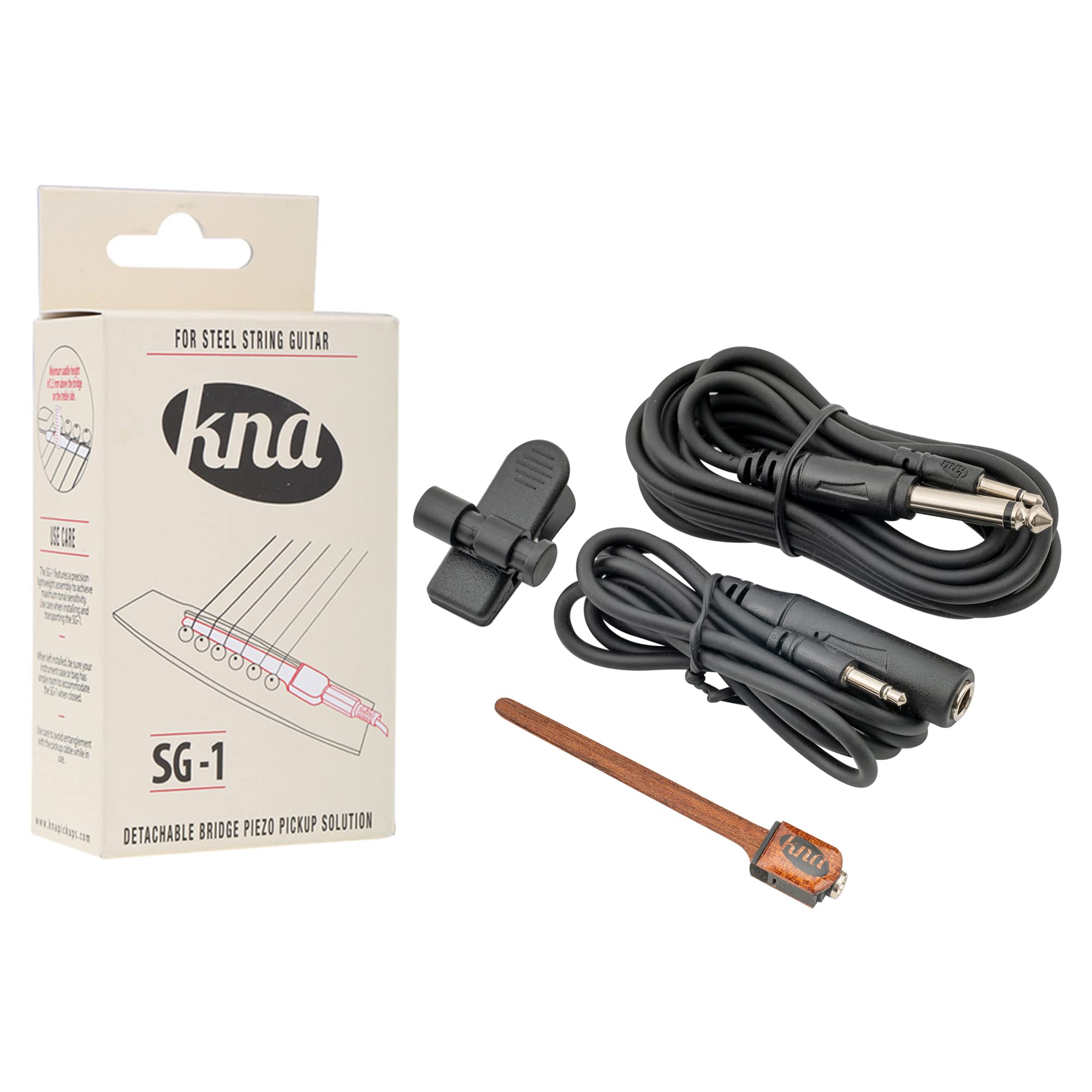 KNA SG-1 Portable Piezo Pickup for Steel String Acoustic Guitar
