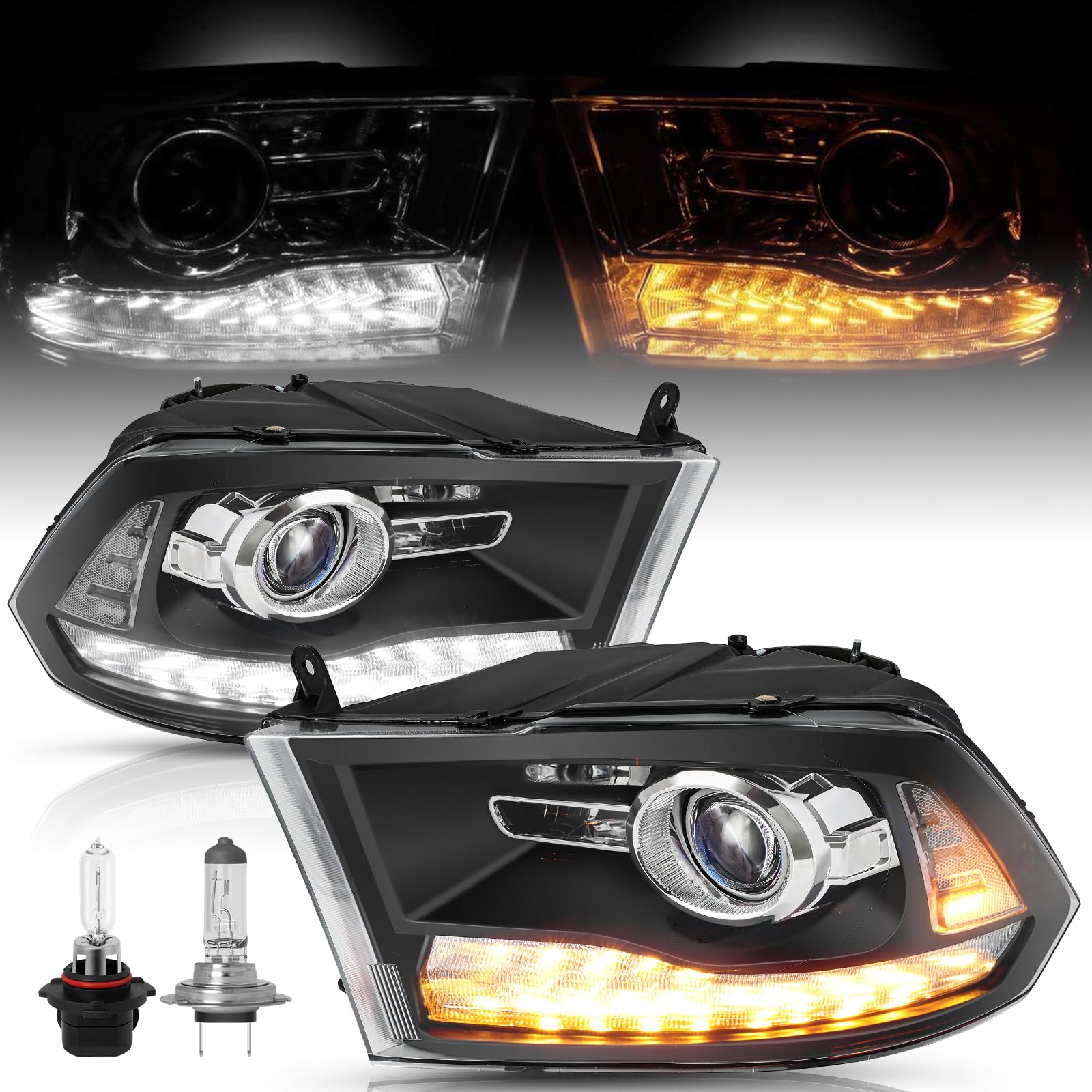 TUSDAR Headlight Assembly [LED Switchback