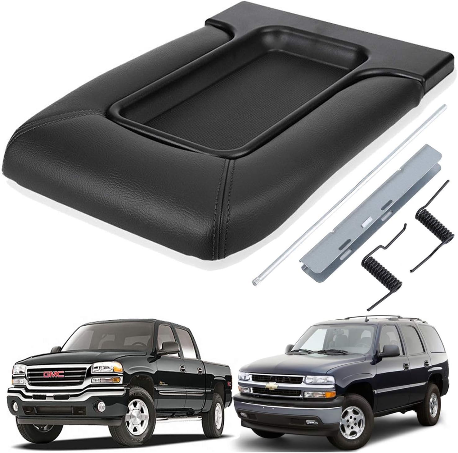chevy avalanche center console sub box