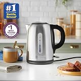 Russell Hobbs Brushed Stainless Steel 1.7L Cordless Kettle 3KW Fast Boil view 2