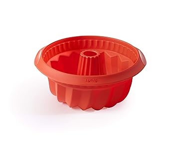 Lékué - Molde bizcocho Savarín Hondo/Bundt 22 cm