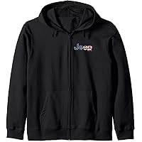 Jeep Full-Zip Hoodie Never Stop Exploring Logo Hooded