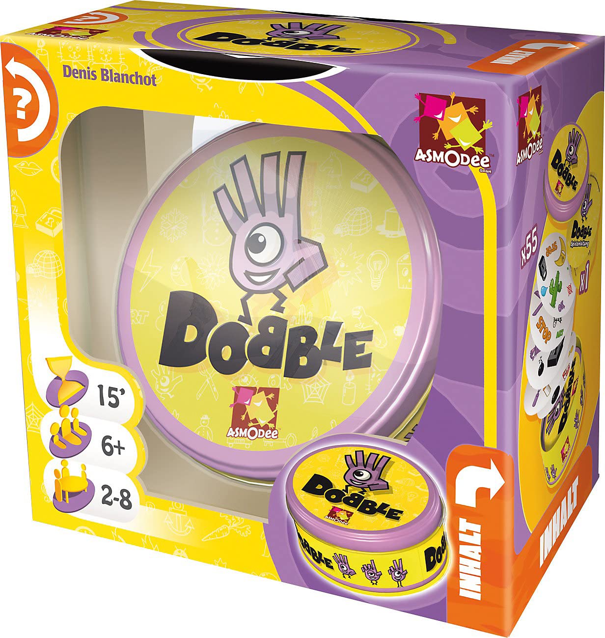 Asmodee Dobble "Spot it!" Game (German version) - German Language