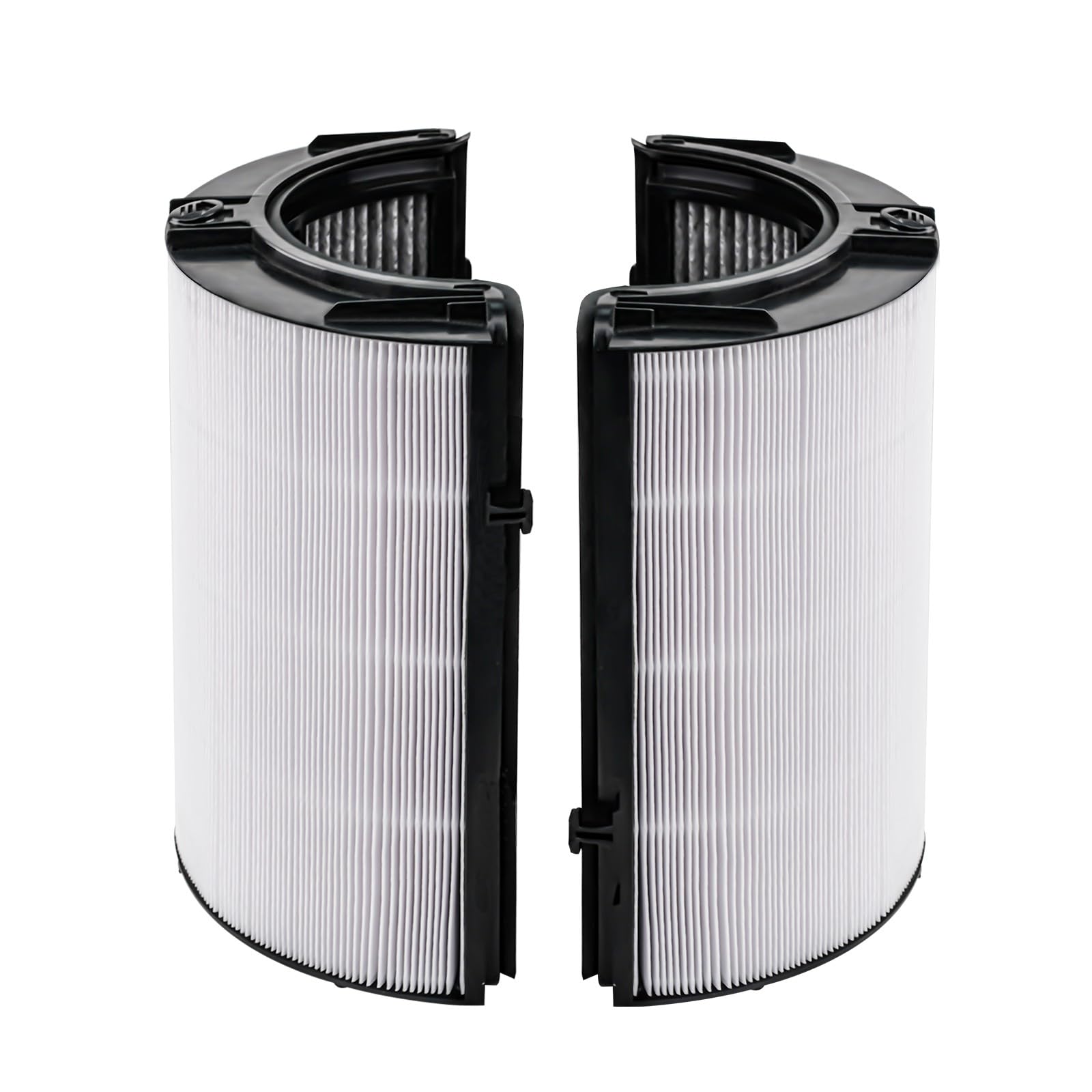 BAMBOOST Replacement Parts Ture HEPA Filter Compatible with HP04 TP04 DP04 TP05 HP05 HP09 TP09 HP07 TP07 PH03 PH01 Pure Cool Air Purifier Fan and Inner Activated Carbon Filter 360° Filter System