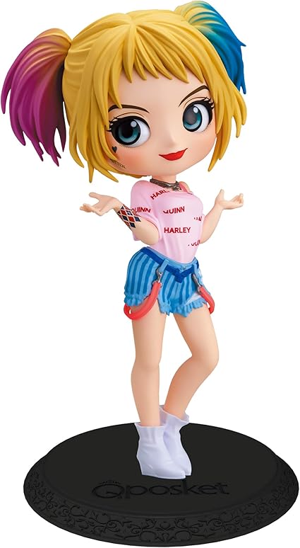 Amazon Com Banpresto Birds Of Prey Q Posket Harley Quinn Vol 3 Ver B Multiple Colors Bp Toys Games