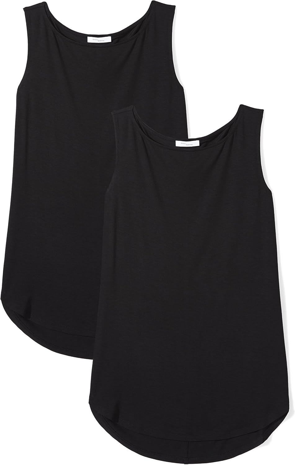  Brand - Daily Ritual Women's Jersey Bateau-Neck Tank Top: Clothing