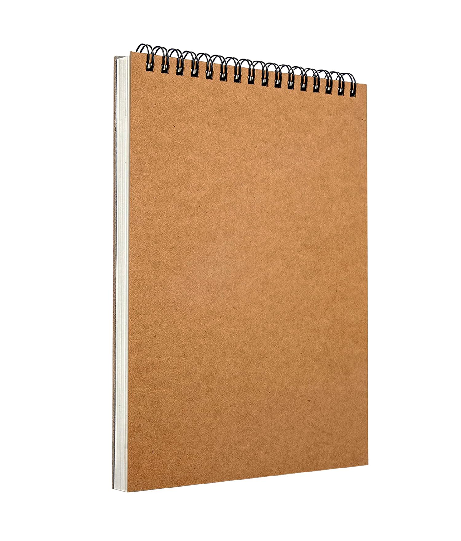 A4 Sketch Books Sketch Pads Hard Back Cover A4 Spiral Bound Sketch Pad 160gsm Paper 60 Pages (A4-1Pack)