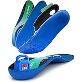 GRIAEDIT Heavy Duty Arch Support Insoles for 240lbs+ – Orthotic Inserts for Plantar Fasciitis, Foot Pain Relief, Breathable & Shock Absorbing for Men & Women, Work Boots & Sneakers (Mens13/Womens15)
