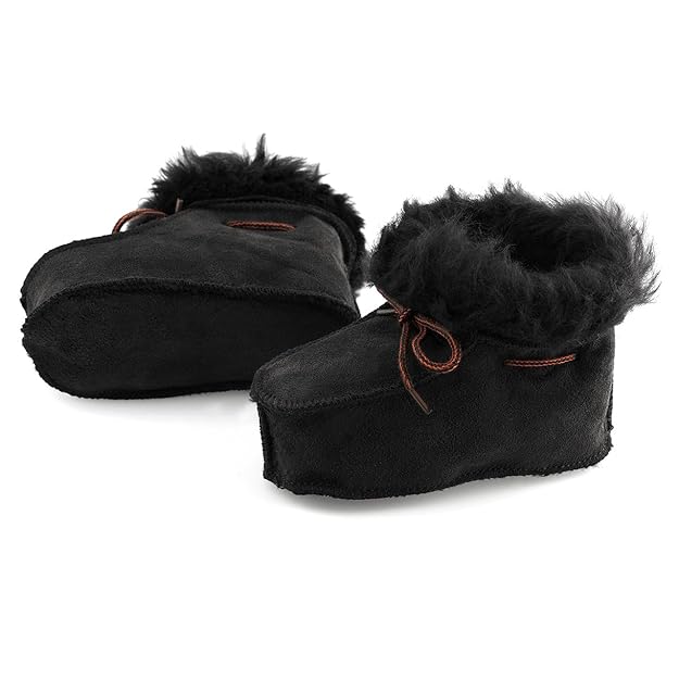 smileBaby Premium Lammfellschuhe Babyschuhe Original