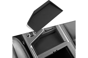 smabee Center Console Wireless Charging Protective Mat for 2024 2025 Lexus GX 550 Accessories Silicone Protection Pad Center Console Liner Interior Black