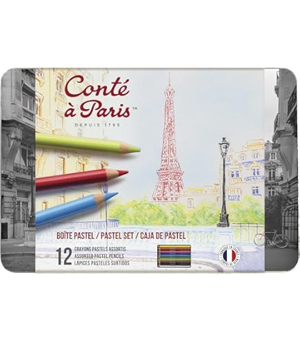 Amazon.com: Conté à Paris The Sketch Set with Assorted Sketching