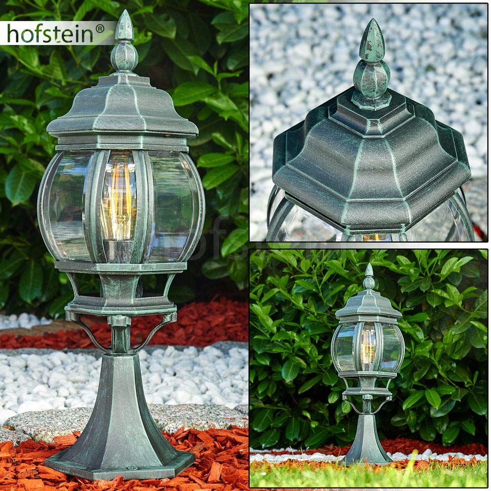 IP44 compatible ampoules LED 60 Watt potelet vintage en aluminium moulé