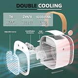 ConBlom Portable Air Cooler 2 in 1 Mini Personal Air Conditioner Humidifier view 4