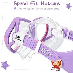 EverSport Kids Swim Goggles with Nose
