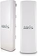EnGenius 5GHz Wireless Outdoor AP/Client Bridge/CPE, directional antenna, long-range, point-to-point, IP65, 27dBm,13 dBi, [2-Pack] (N-ENH500 KIT)
