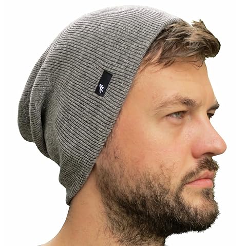 mens floppy beanie hat