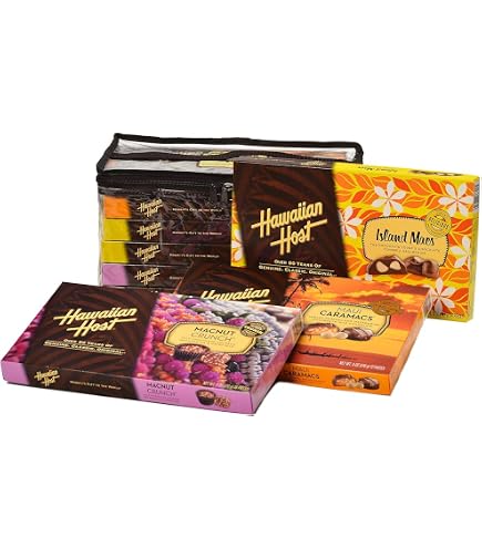 Amazon.com : Hawaiian Host Aloha Gems, Chocolate Covered Premium