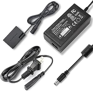 Alvin's Cables Netzteil Kit – AC-Adapter & LP-E17 Dummy-Akku Für Canon Kameras (4m Kabel)