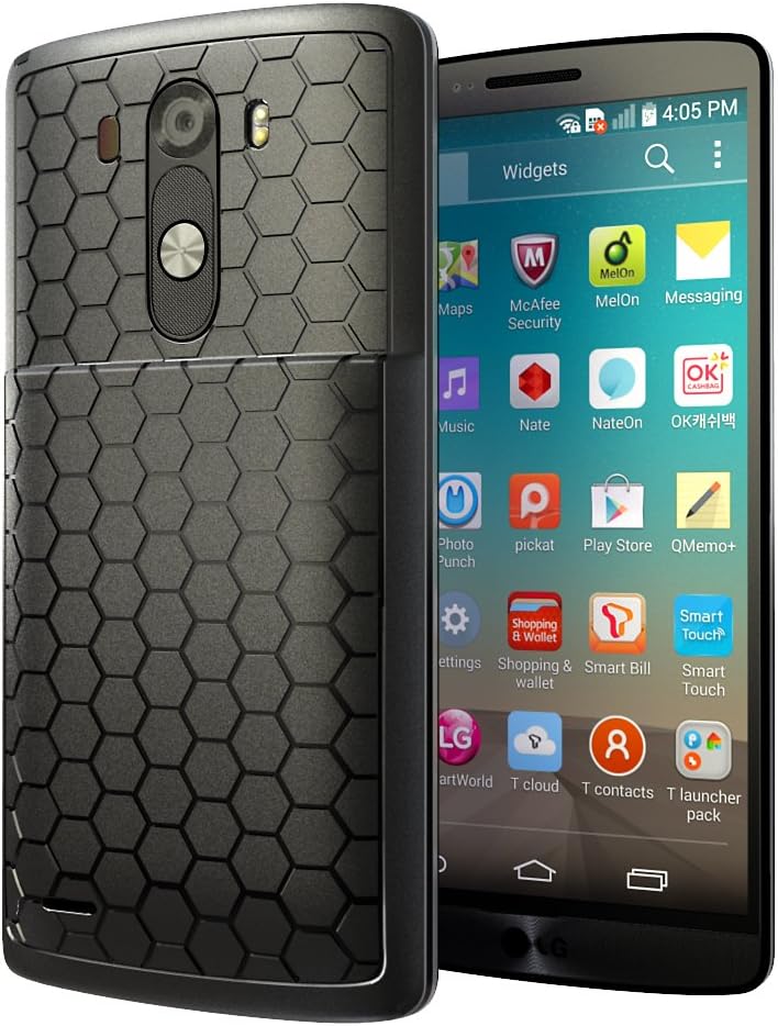 LG G3 Extended Battery Case. Hyperion LG G3 Extended Battery HoneyComb TPU Case / Cover (Fits Hyperion 6000mAh Extended Battery) [2 Year No Hassle Warranty] (CASE ONLY. Does not include battery)Hyperion Retail Packaging - BLACK