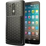 LG G4 Extended Battery Case. Hyperion LG G4 Extended Battery HoneyComb TPU Case / Cover (Fits Hyperion 6000mAh Extended Battery) [2 Year No Hassle Warranty] (CASE ONLY. Does not include battery)Hyperion Retail Packaging - BLACK