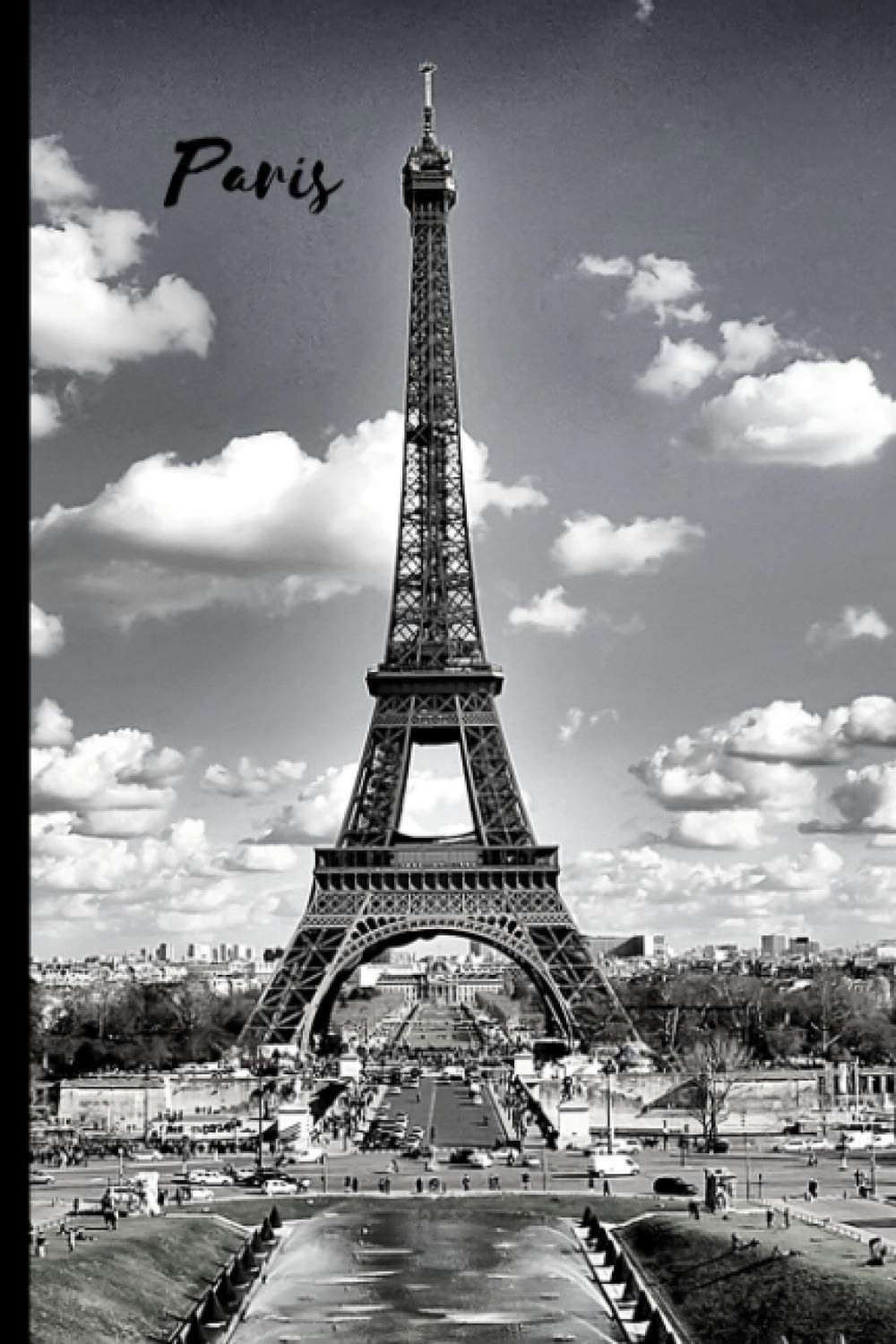 Paris Notebook: 6x9" Blank Lined Journal
