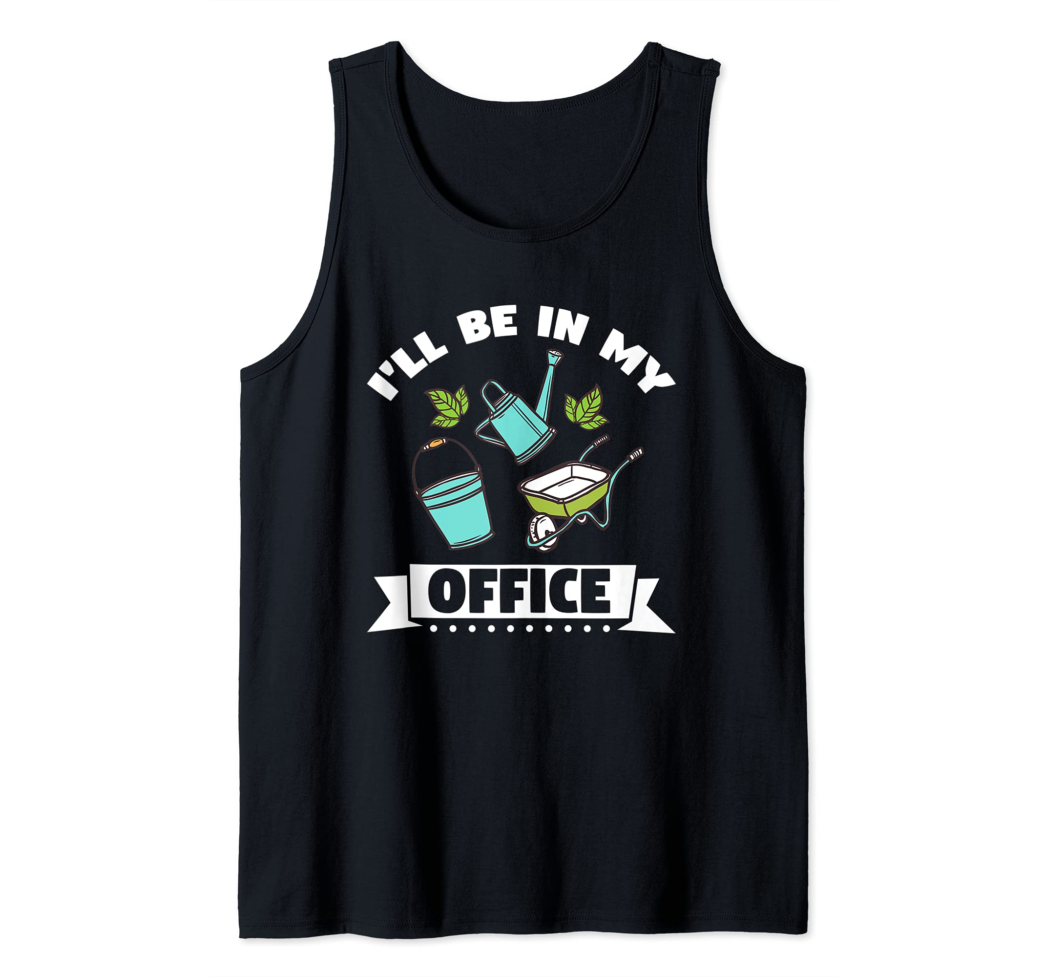 I'll be in my office Garden Tank Top