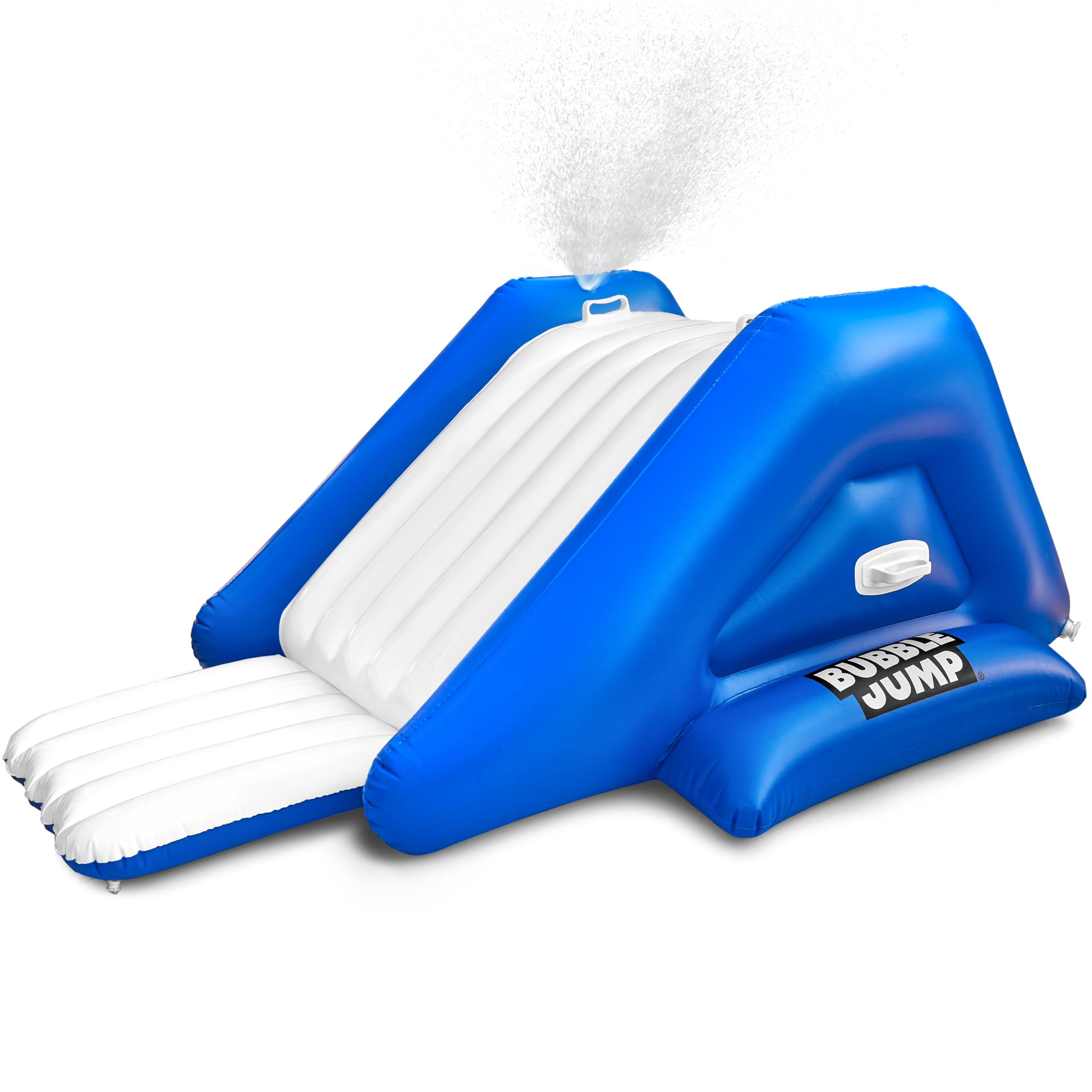 Photo 1 of Inflatable Water Slide for Pool, Durable Vinyl Inflatable Pool Slide for Inground Pool with Built in Sprayers and Weighted Base for Stability, Waterslide for kids and Adults, Ages 7 & Up - Bubble Jump