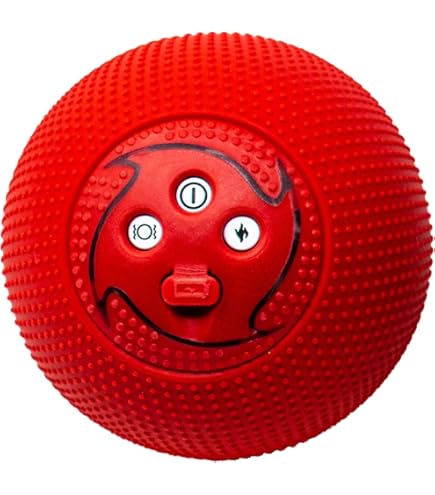 Amazon.com: MyoStorm Heating Vibrating Massage Ball Roller for Deep Tissue Muscle Recovery Therapy and Pain Relief 4 Speed Vibration (Black) Amazon.com: MyoStorm Heating Vibrating Massage Ball Roller for Deep Tissue Muscle Recovery Therapy and Pain Relief 4 Speed Vibration (Black)