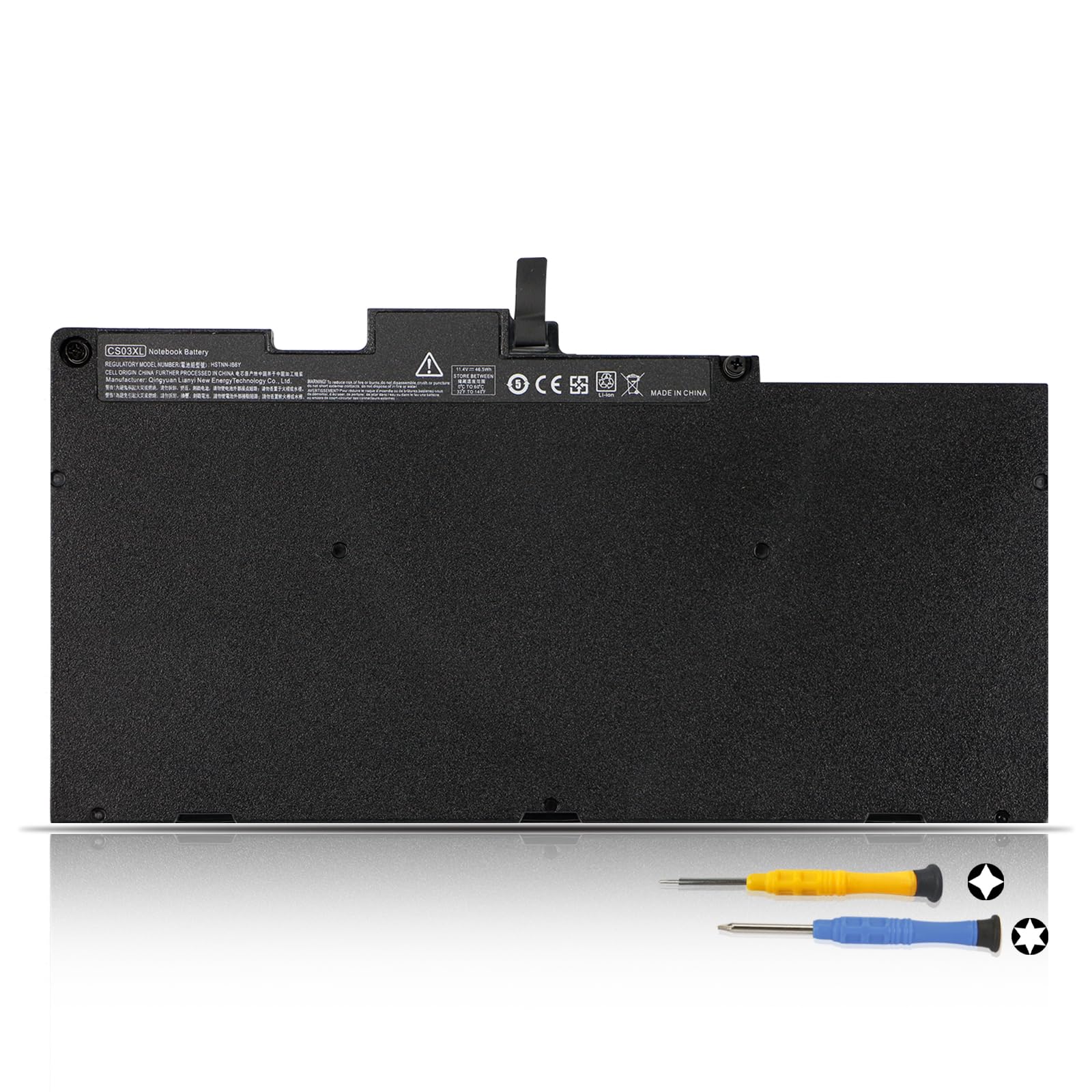 K KYUER 46Wh CS03XL TA03XL Laptop Battery for HP EliteBook 745 755 840 850 848 ZBook 15u G3 G4 mt42 mt43 Mobile Thin Client 800513-001 800231-141 T7B32AA HSTNN-I33C-4 HSTNN-I33C-5 HSTNN-IB6Y CSO3XL