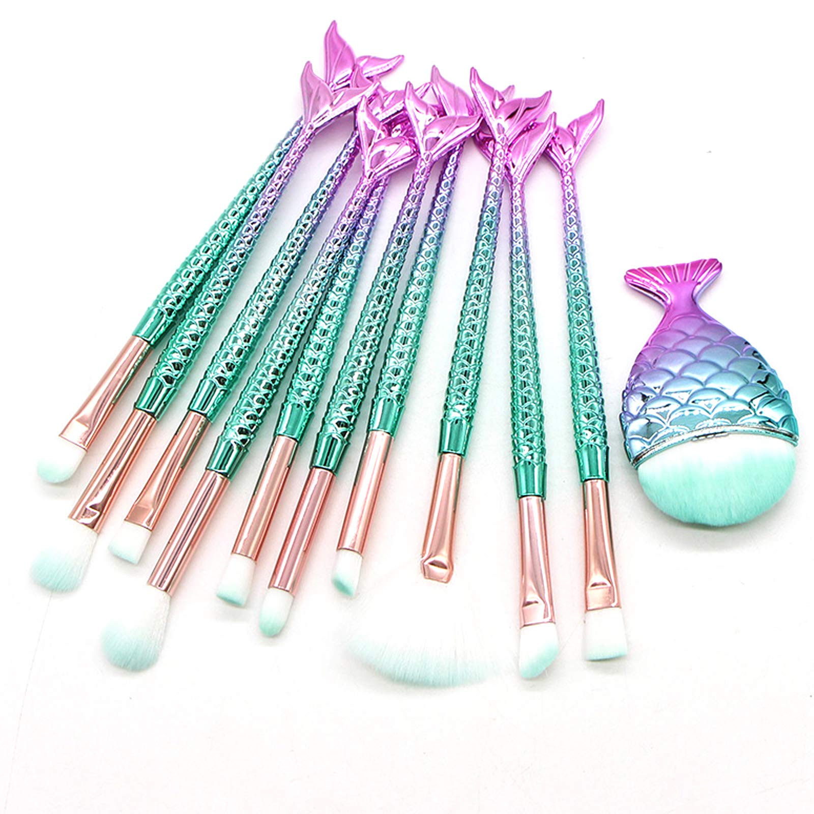 Make Up Brush Set Eye Shadow Brush Set Eye Shadow Applicators Brush Professional Makeup Brush for Foundation, Powder Cream, Blush, Eyeshadow, Eyebrows, Eyeliner, 11 Pieces