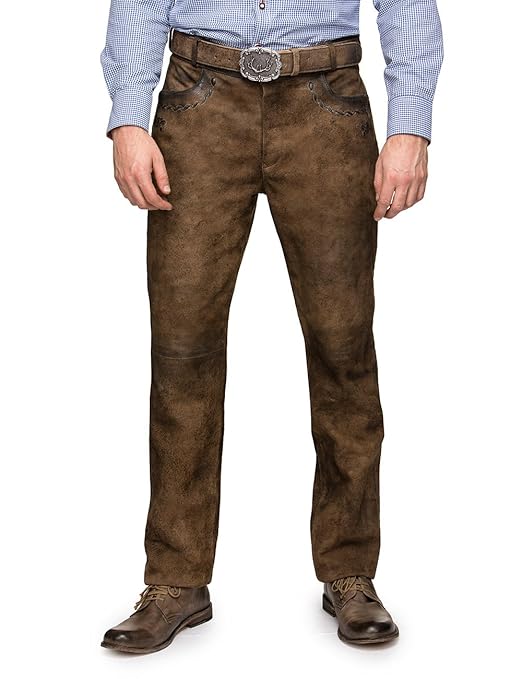 Stockerpoint Herren Lederhose