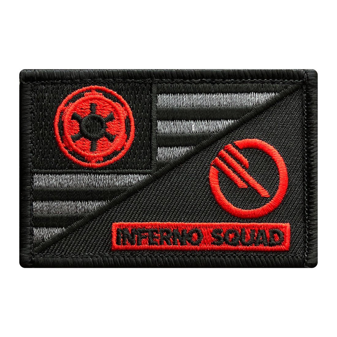 Inferno Squad USA Flag Patch (3.0 X 2.0 CGD5)