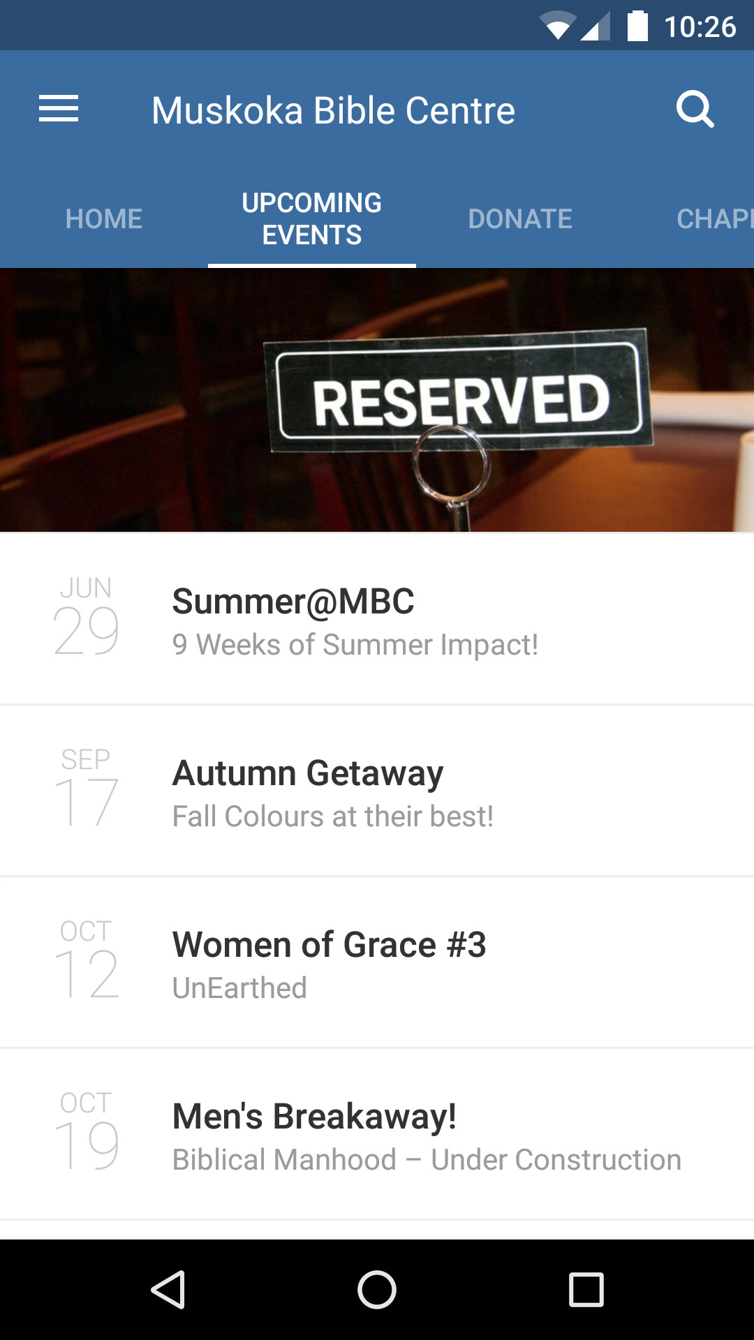 Muskoka Bible Centre Mbc Buy Online See Prices Features