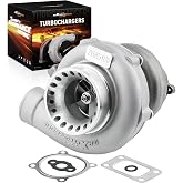 maXpeedingrods GT35 GT3582 Turbo Turbocharger for 4/6 cylinder 2.5L-6.0L Engines, for Honda Accord 1986-2017, for Jeep Grand Cherokee 1993-2018, Basic VL Series