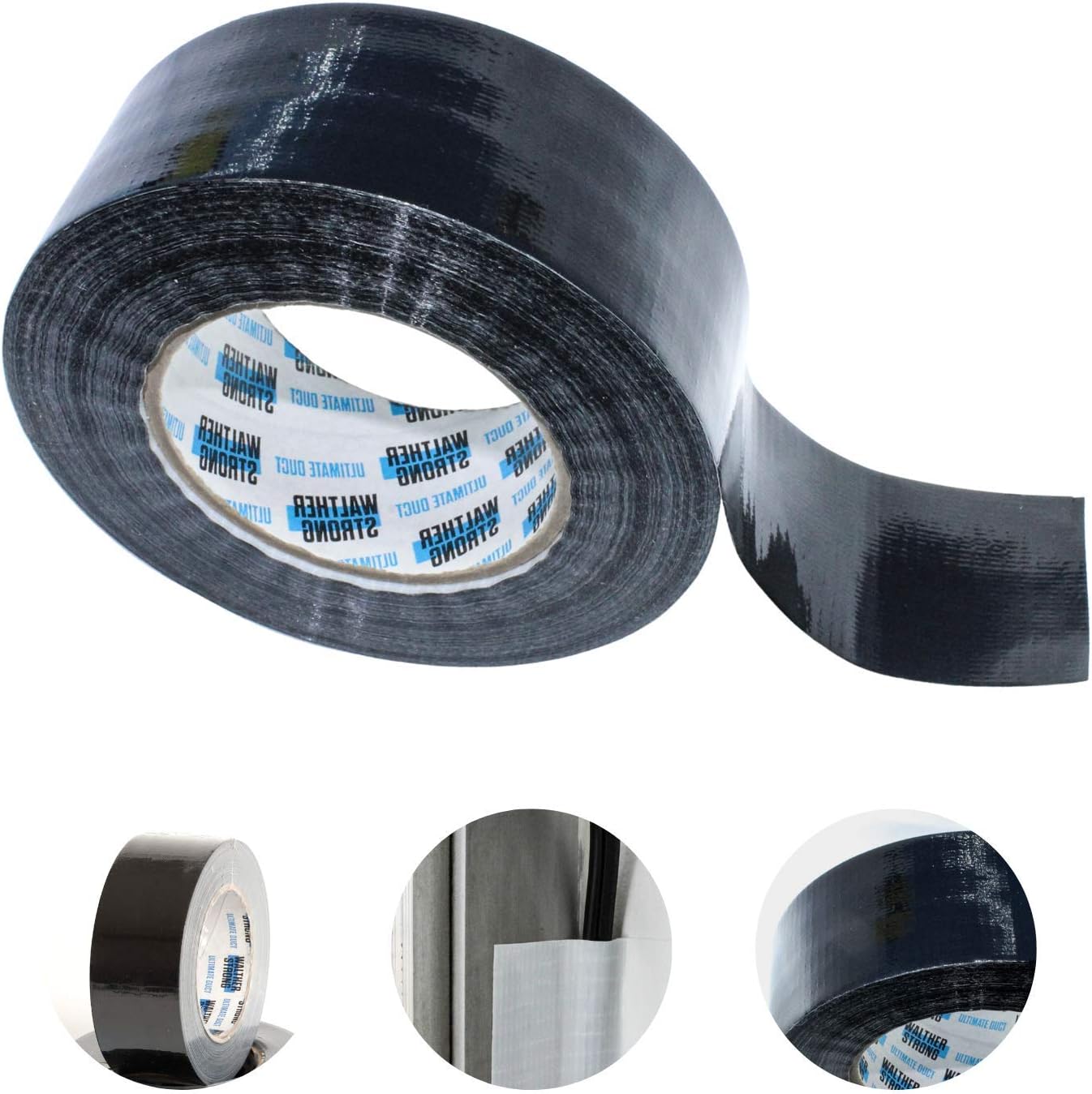 Walther Strong Ultimate Duct Tape Heavy Duty 50mm x 50m. Multi-Use Waterproof Tape For Indoor And Outdoor Use. Multipurpose for Leaks Pipes