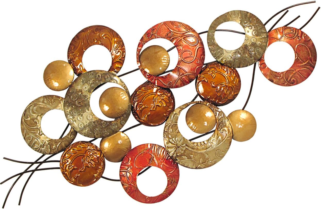 Carrick Design 2050891 Reproduction Artistique Murale, Métal