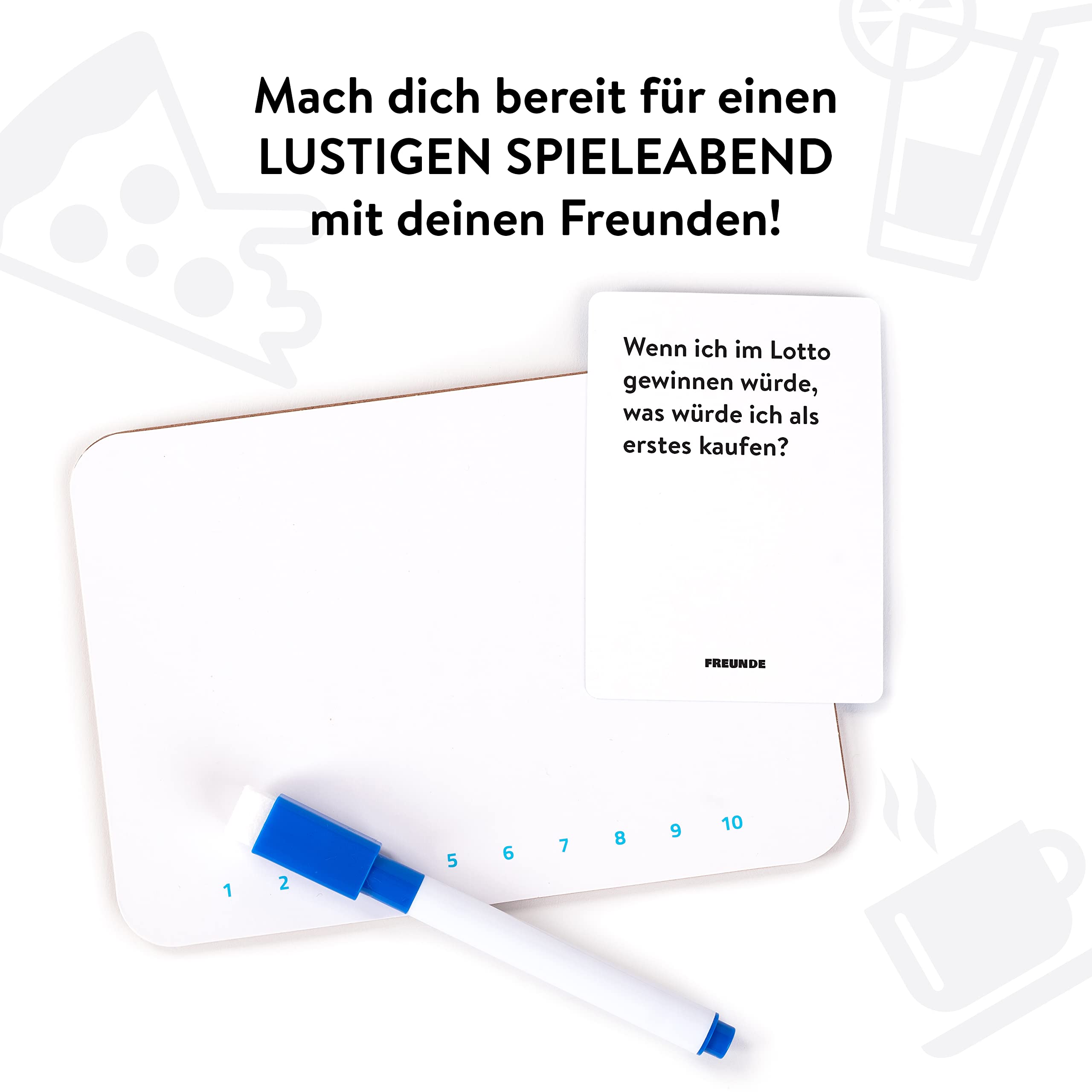 The World Game Kennst Du Wirklich Deine Freunde & Familie? - Deutsch - Lustiges Kartenspiel für Erwachsene & Jugendliche - Perfekt für Partyspiele & Geschenke - Gesellschaftsspiel mit Spaßgarantie 6