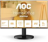 AOC 27B3HA2 27 Inch FHD IPS Monitor 100Hz 1ms FlickerFree Speakers HDMI DP view 2