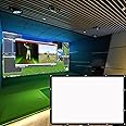 Obokidlyamor Indoor Golf Simulator Impact Screen;Golf Simulators Projection Screen for Golf Training; Indoor Golf Ball Impact Screen Display Projector