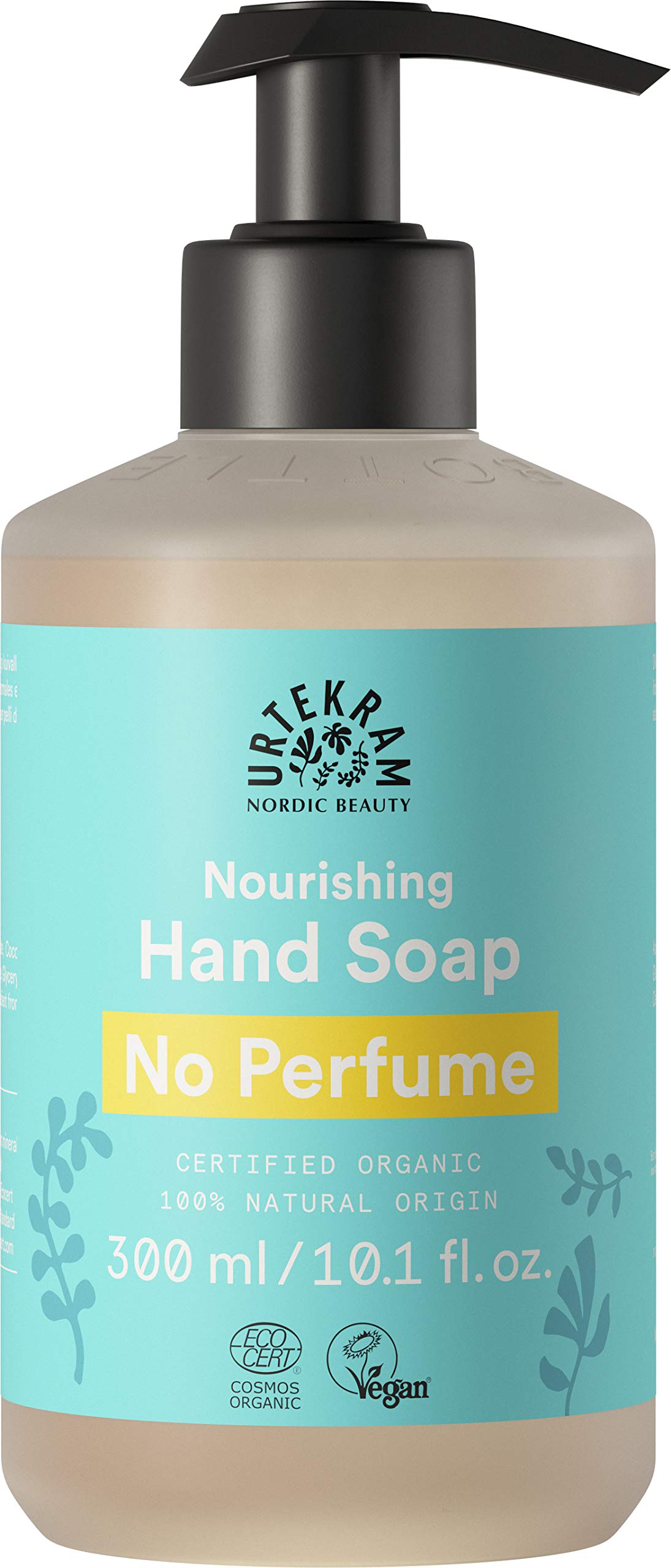 URTEKRAM Organic No Perfume Hand Soap 300ml (PACK OF 1)