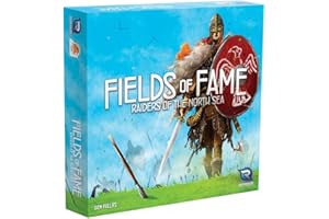 Renegade Game Studios Raiders of the North Sea: Fields of Fame, Expansion for Raiders of the North Sea, 2-5 Players, Ages 12+, Strategy Game