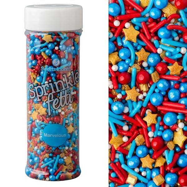 SWEETS INDEED SPRINKLES, EDIBLE SPRINKLE MIX, PERFECT FOR...