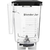 besingki 90 oz Replacement Jar for Blendtec Blenders, BPA-Free, Blade &amp; Lid | Fits select Classic, Designer, Professional and Commercial models: ES3, 560, 570, 575, 625, 650, 725, 800, 825 and 885