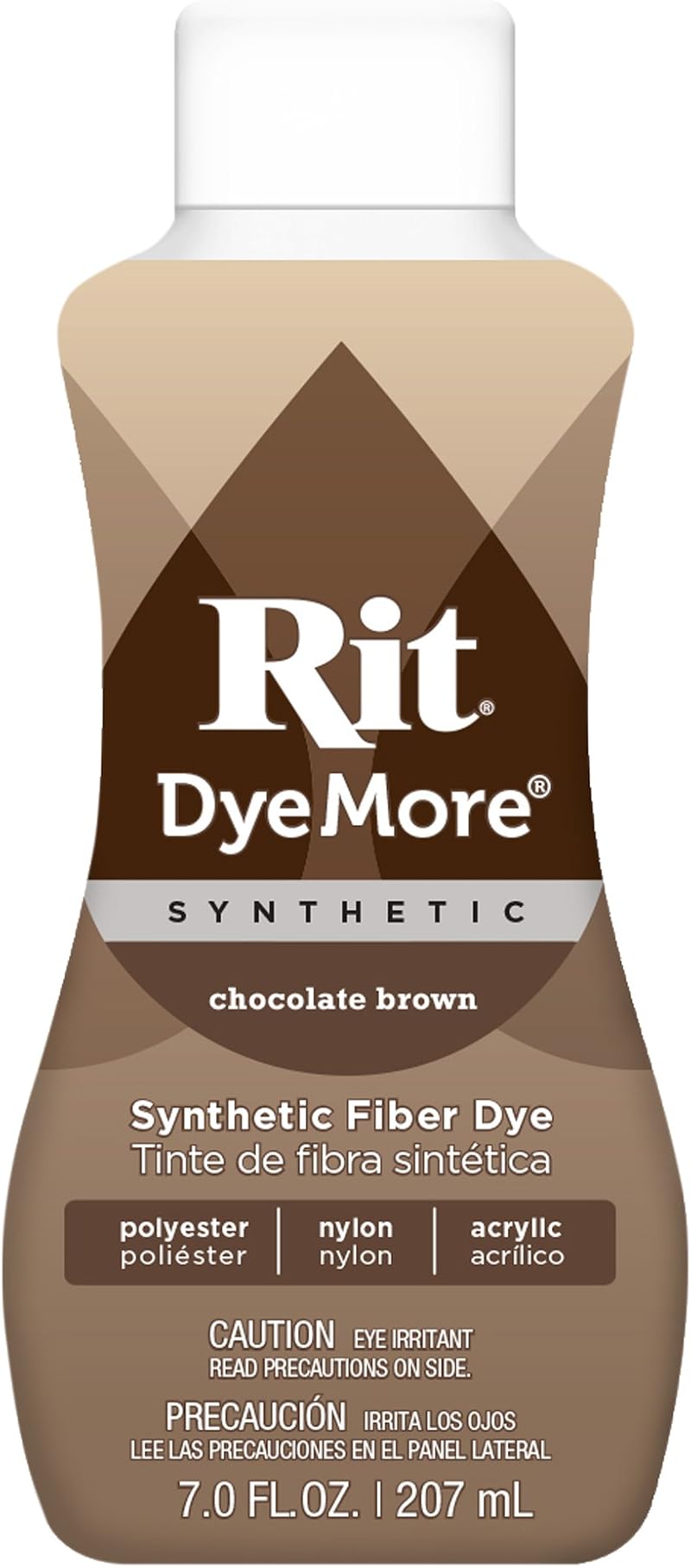 Rit Dye More Synthetic 7oz Chocolate Brown for Polyester & Blends