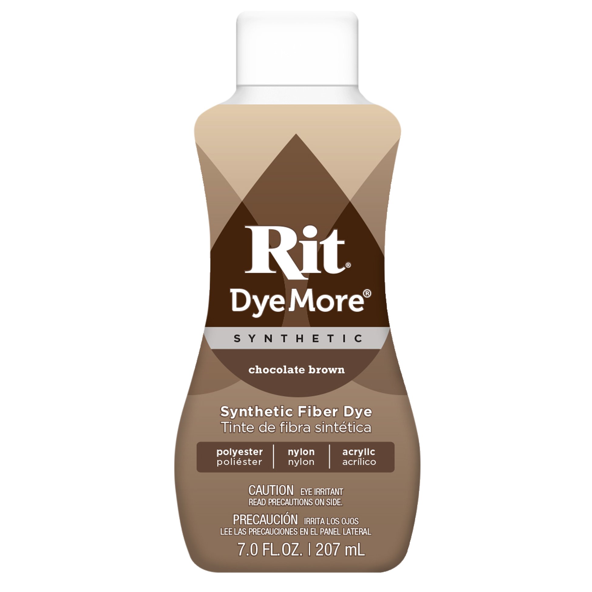 Rit Dye 155854 Synthetic 7oz-Chocolate Brown, Other, Multicoloured, 207 ml (Pack of 1)